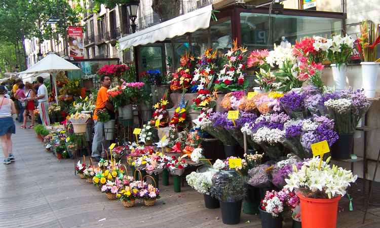 marchand de fleurs