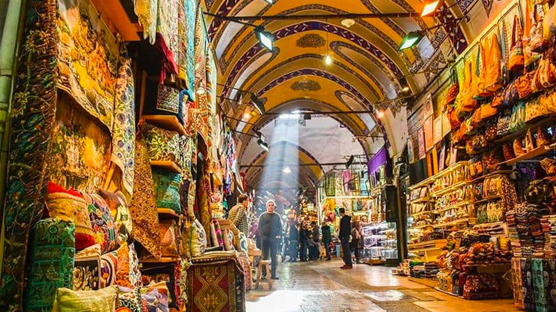 Le Grand Bazar à Istanbul