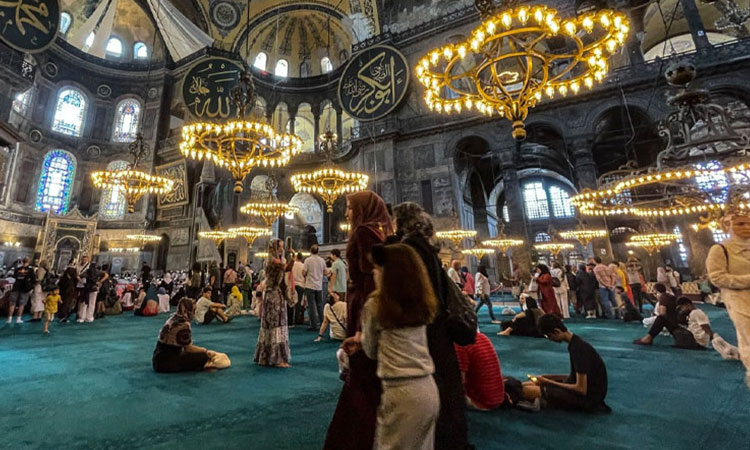 Hagia Sophia l'intérieurs - Ayasofya Istanbul