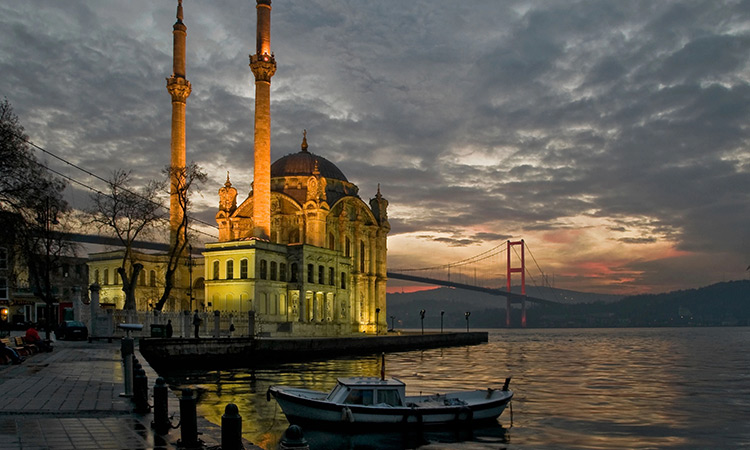 La mosquée et le quartier d'Ortaköy -