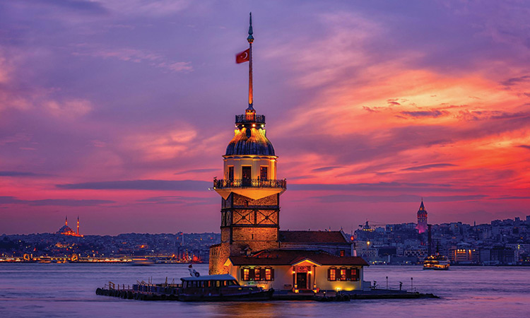 La tour de Léandre - quartiers istanbul