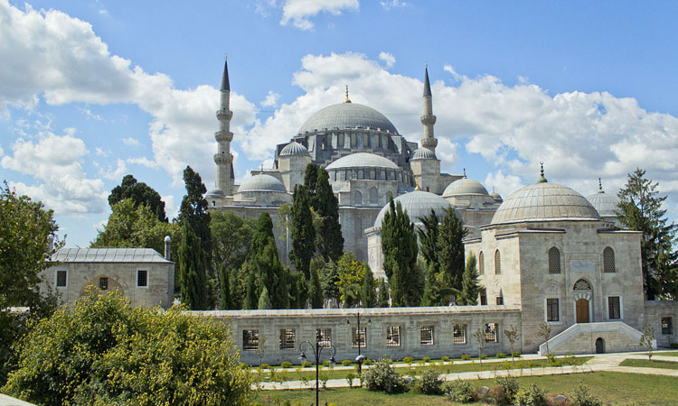 la Mosquée de Soliman le Magnifique Istanbul
