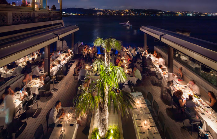 Le Restaurant Bar et Club Ruby à Istanbul