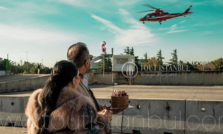 Faire un tour d’hélicoptère au dessus d'Istanbul