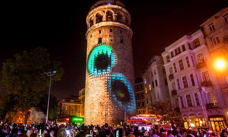 Visite d'Istanbul de nuit - Galata