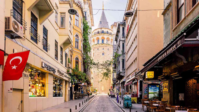 La tour de Galata - Visiter istanbul en 7 jours